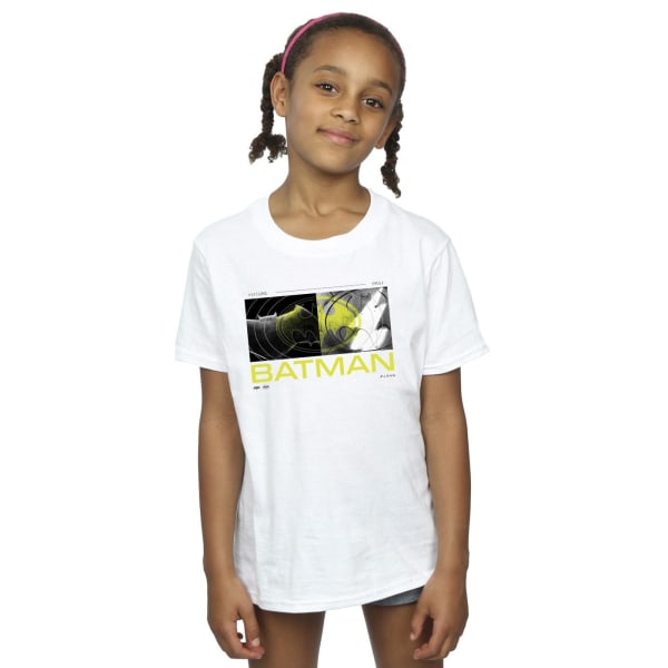 DC Comics Girls The Flash Batman Future to Past Cotton T-Shirt White 3-4 Years