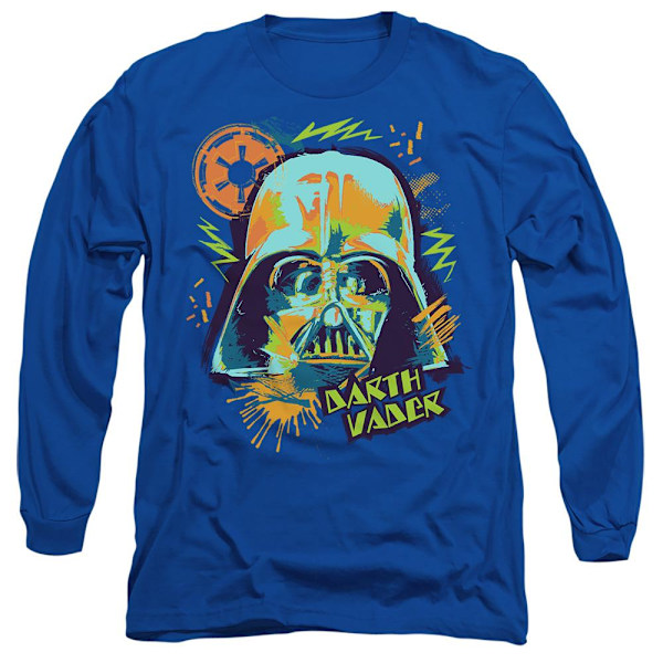 Star Wars Unisex Vuxen 90-tals Darth Vader T-Shirt M Kungsblå Royal Blue M