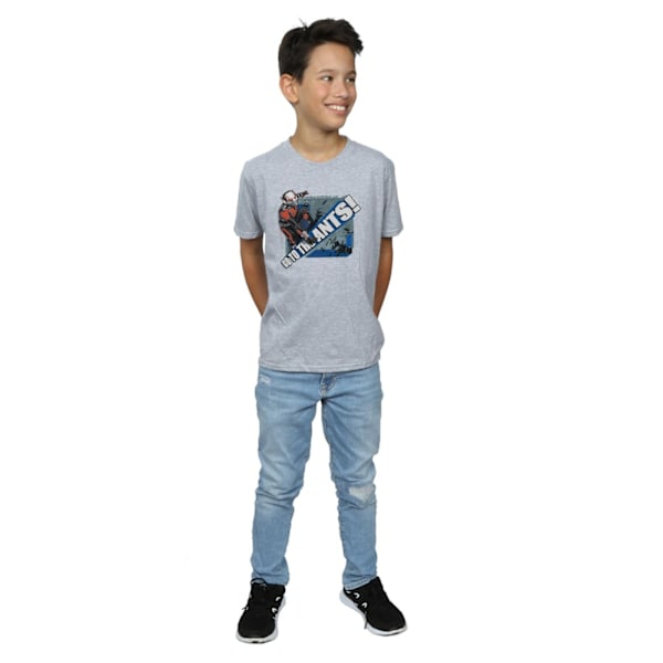 Marvel Boys Ant-Man Go To The Ants T-Shirt 7-8 år Sports Grå Sports Grey 7-8 Years