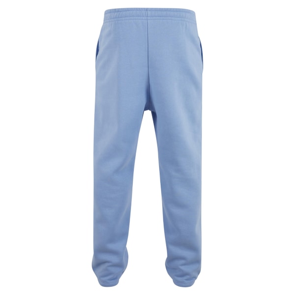 Build Your Brand Unisex Vuxen Fluffiga Joggingbyxor XL Puder Powder Blue XL