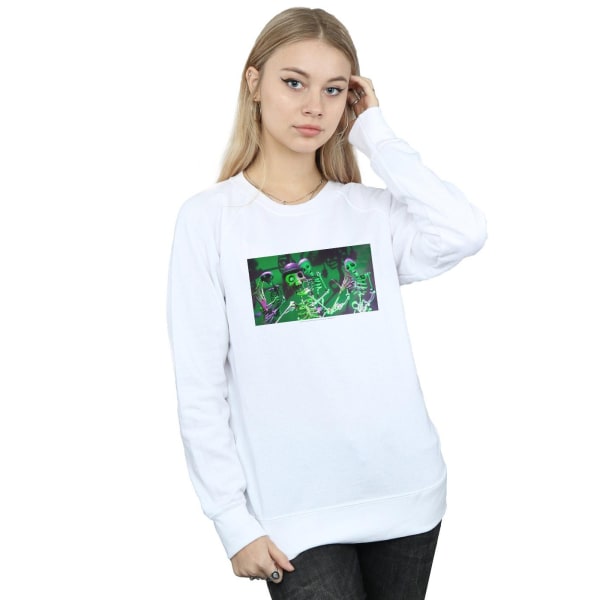 Corpse Bride Dam/Dam Mr Bone Jangles Sweatshirt M Vit White M