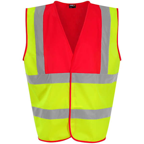 PRO RTX Hög synlighet Unisex Väst M Gul/Röd Yellow/Red M