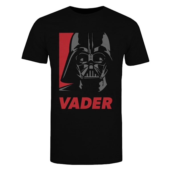 Star Wars Boys Darth Vader Poster Bomull T-shirt 5-6 år Svart Black 5-6 Years