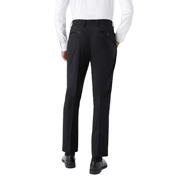 Burton herr Skinny Tuxedo byxor 34R svart Black 34R