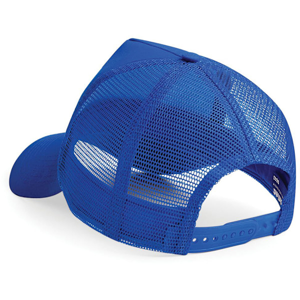 Beechfield Herr Halv Mesh Trucker Cap / Huvudbonad En Storlek Brigh Bright Royal/Bright Royal One Size