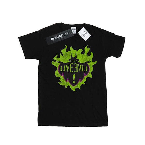 Disney Boys The Descendants Maleficent Long Live T-Shirt 7-8 år Black 7-8 Years