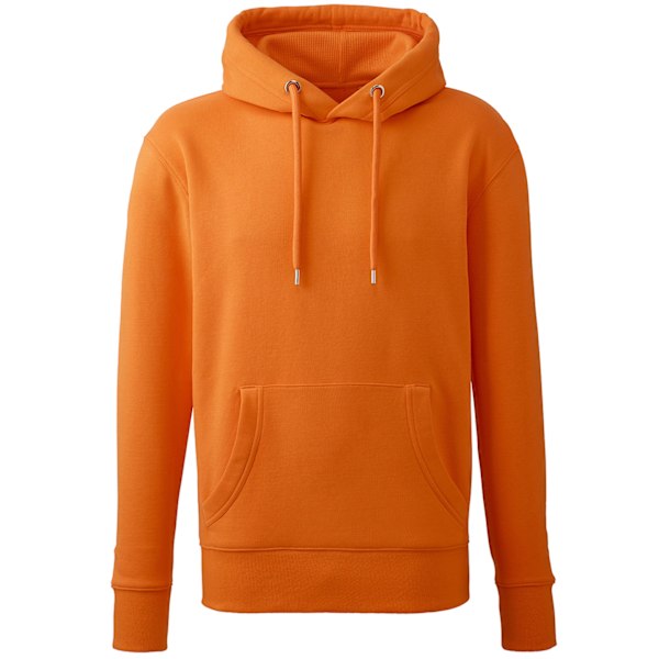 Anthem Mens Organic Hoodie S Orange Orange S