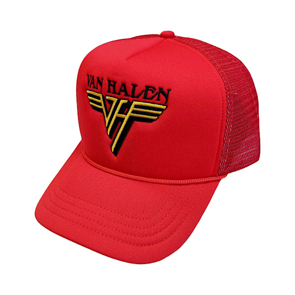 Van Halen Unisex Vuxen Logo Mesh Cap En Storlek Röd/Gul/Svart Red/Yellow/Black One Size