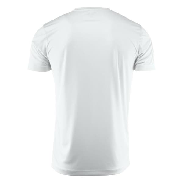 Printer RED Herr Run Active T-shirt XL Vit White XL