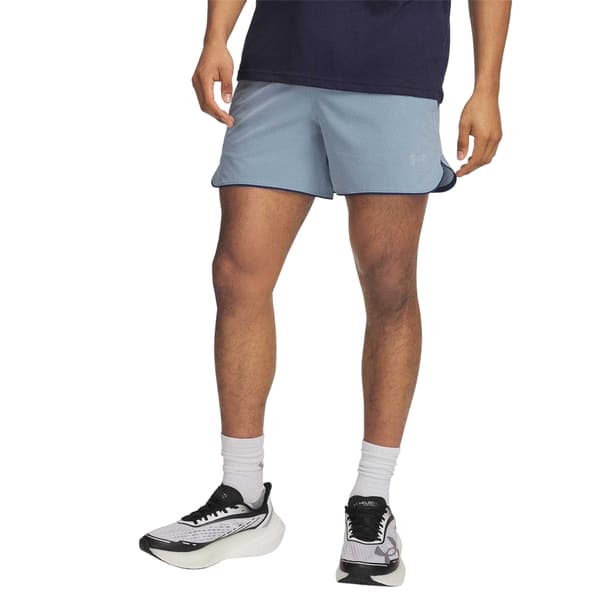 Under Armour Herr Velociti Perforerade Atletiska Löparshorts M Grey Blue M