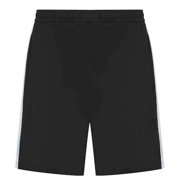 Finden & Hales Barn/Barn Knitted Sweatshorts 7-8 År Bl Black/White 7-8 Years