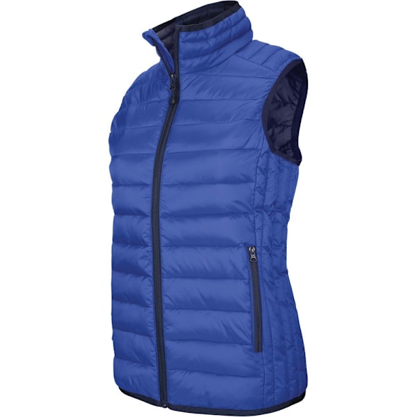 Kariban Dam/Kvinna Lätt Dunväst L Ljus Royal Light Royal Blue L