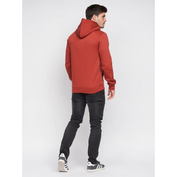 Duck and Cover Mens Icarusa Hoodie S Röd Red S