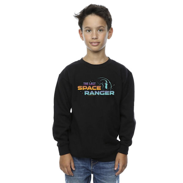 Disney Boys Lightyear Last Space Ranger Text Sweatshirt 3-4 år Black 3-4 Years