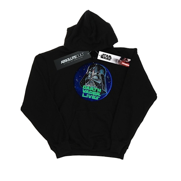 Star Wars Boys Vader Lives Hoodie 12-13 år Svart Black 12-13 Years