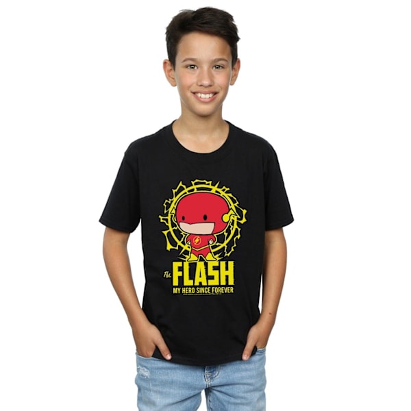 DC Comics Boys Flash My Hero Since Forever T-Shirt 3-4 år Blå Black 3-4 Years