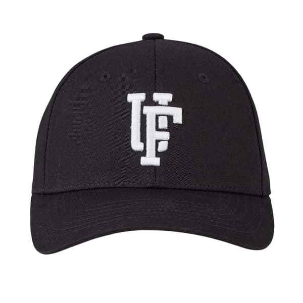 Upfront Broderad Logotyp Snapback Keps En Storlek Svart/Vit Black/White One Size