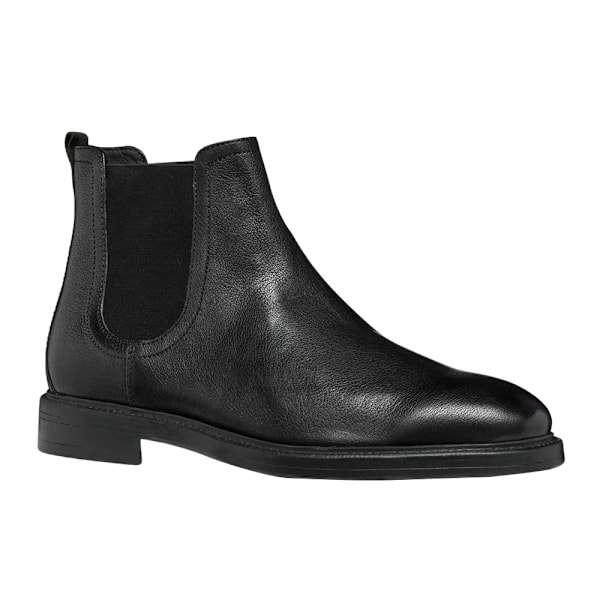 Geox Tiberio Ankelstövlar i Läder för Män 9 UK Svart Black 9 UK