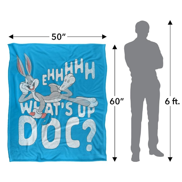 Looney Tunes Whats Up Doc Bugs Bunny Filt En Storlek Multicolo Multicoloured One Size
