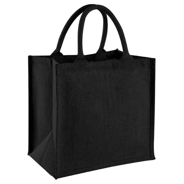 Westford Mill Midi Jute Tote Bag One Size Light Graphite/Graphi Light Graphite/Graphite One Size