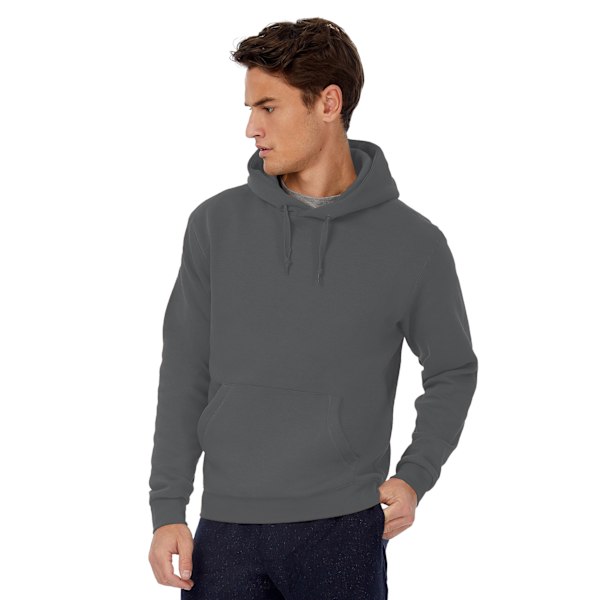 B&C Herr Huvtröja / Hoodie S Steel Grey Steel Grey S