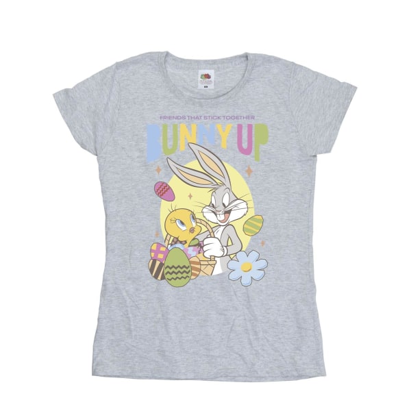 Looney Tunes Dam/Dam Bunny Up bomull T-shirt S Sports Gre Sports Grey S