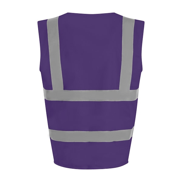 PRO RTX Unisex Vuxen Sleeveless Hi-Vis Väst 3XL Lila Purple 3XL