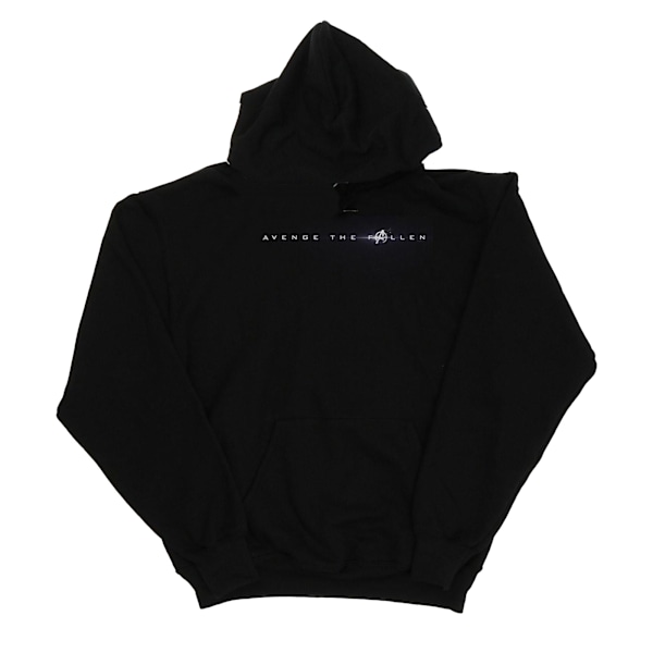 Marvel Pojkar Avengers Endgame Avenge The Fallen Text Hoodie 12-1 Black 12-13 Years