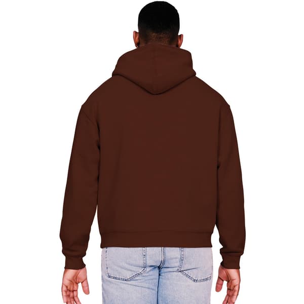 Casual Classics Herr Boxig Ringspun Bomull Oversized Hoodie M Ch Chocolate M