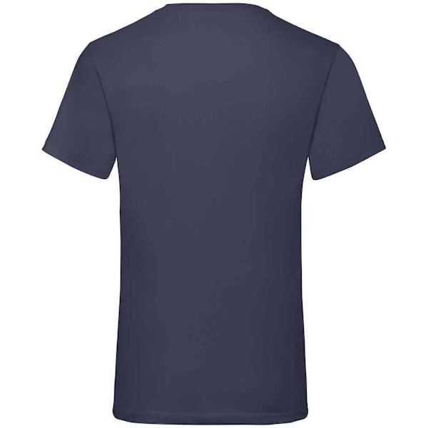 Fruit of the Loom Valueweight V-ringad T-shirt för män M Deep Navy Deep Navy M