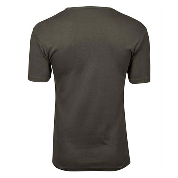 Tee Jays herr Interlock kortärmad T-shirt S mörk oliv Dark Olive S