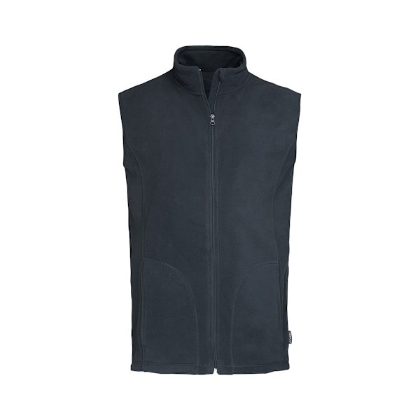 Stedman Herr Active Fleece Gilet L Blå Midnatt Blue Midnight L