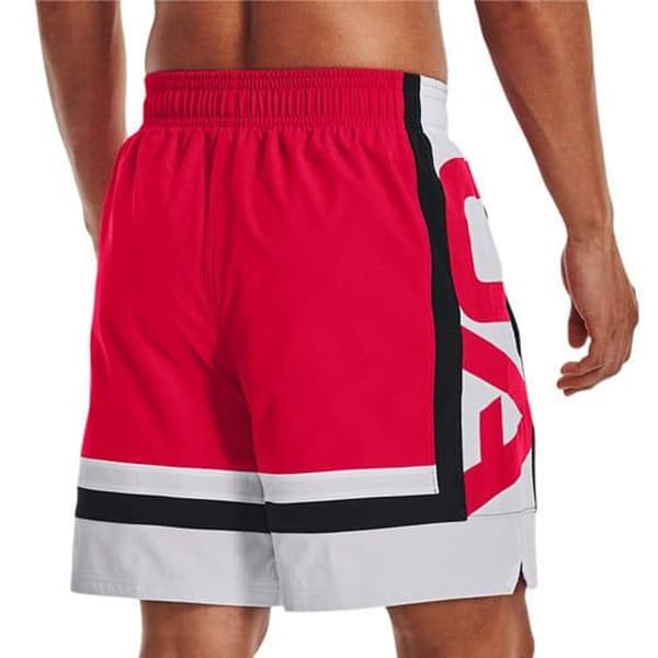 Under Armour Herr Baseline Vävda Shorts M Röd Red M