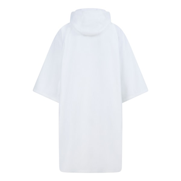 Handduk City Unisex Poncho för Vuxna One Size Vit White One Size