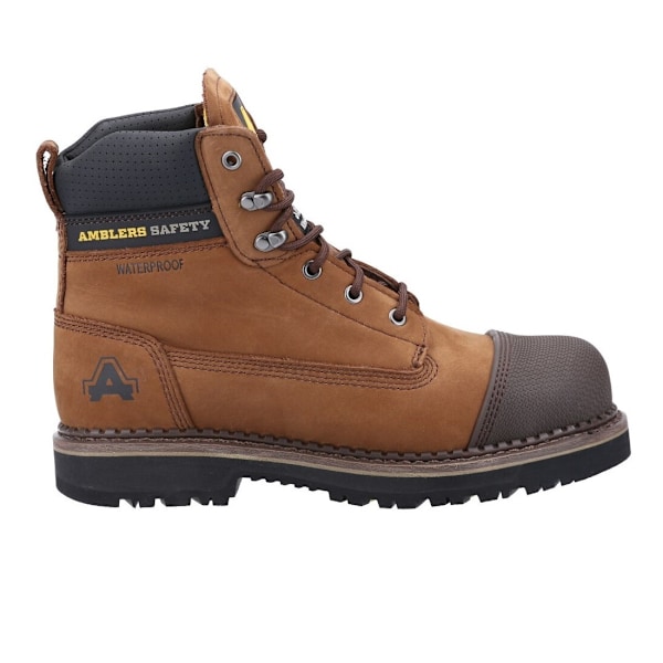 Amblers Herr AS233 Läder Scuff Boot 12 UK Brun Brown 12 UK