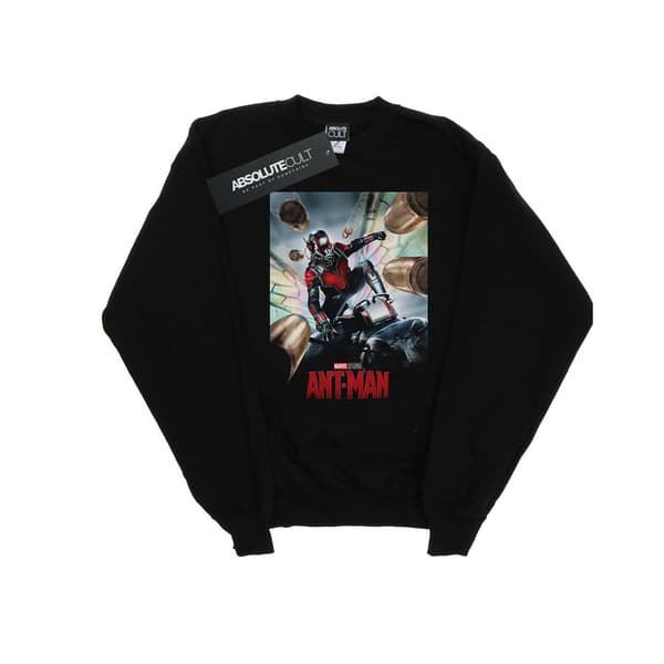 Marvel Studios Herr Ant-Man Poster Sweatshirt S Svart Black S