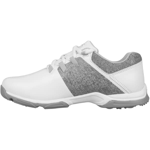 Slazenger Dam V200 Spikade Golfskor 4 UK Vit White 4 UK