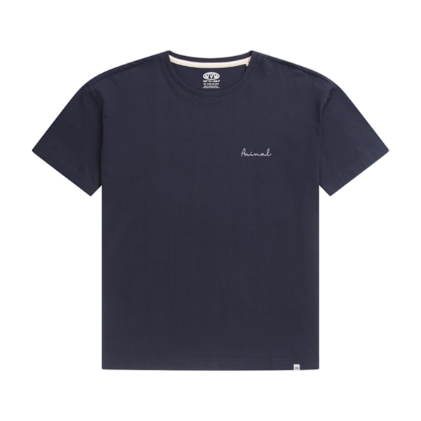 Animal Dam/Dam Leena Ekologisk Bomull Boxy T-shirt 8 UK Marinblå Navy 8 UK
