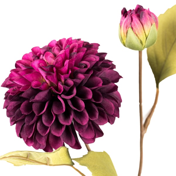 Hill Interiors Dahlia konstgjord blomma One Size Lila Purple One Size