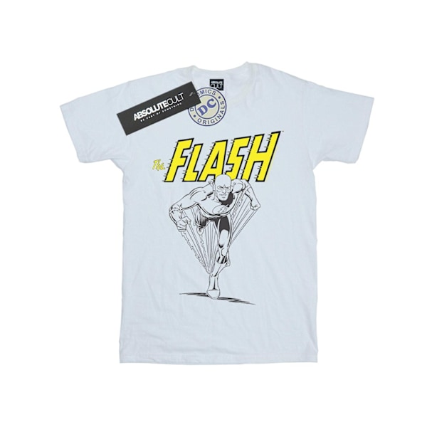 DC Comics The Flash Mono Action Pose T-shirt L Vit White L