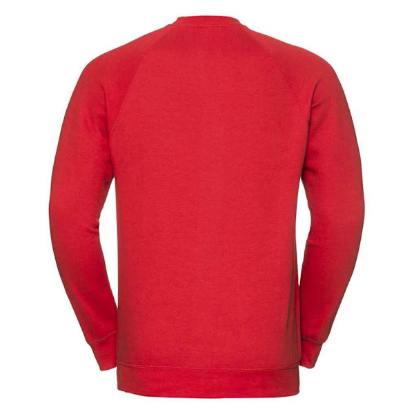 Russell Herr Spotshield Raglan Sweatshirt M Bright Red Bright Red M