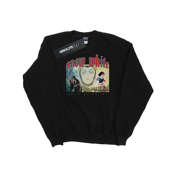 Disney Dam/Kvinnor Snövit Och Drottning Grimhilde Sweatshirt Black L