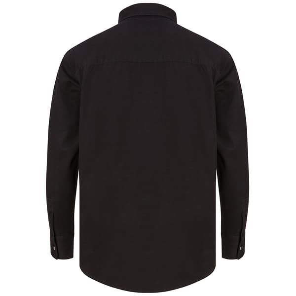Front Row Herr Bomull Drill Overshirt XS Svart Black XS