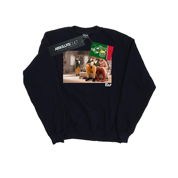 Elf Herr Familjebild Sweatshirt M Marinblå Navy Blue M