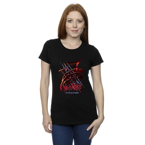 A Nightmare On Elm Street Dam/Damer Freddy Claw Bomull T-shirt Black XL