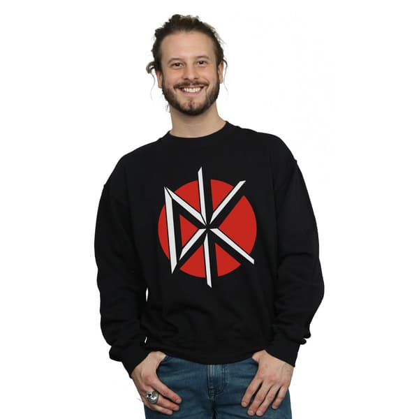 Dead Kennedys Klassisk Logotyp Sweatshirt M Svart Black M