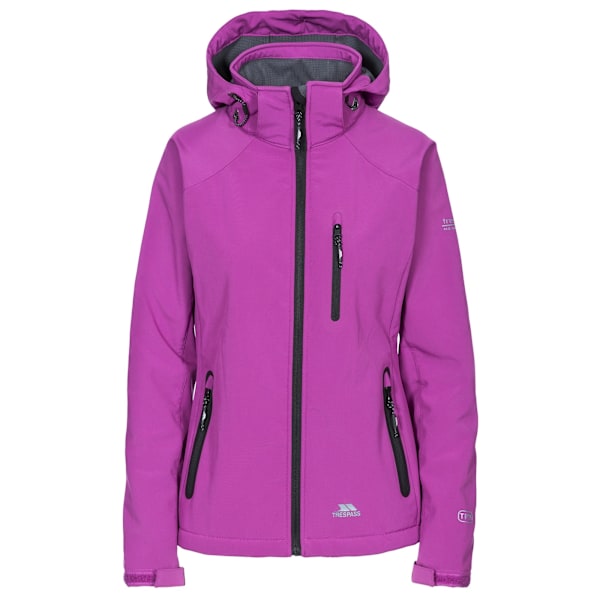 Trespass Womens/Ladies Bela II Vattentät Softshelljacka XXS Purple Orchid XXS