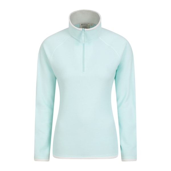 Mountain Warehouse Dam/Damer Montana Halvzip Fleece Top 14 Mint 14 UK