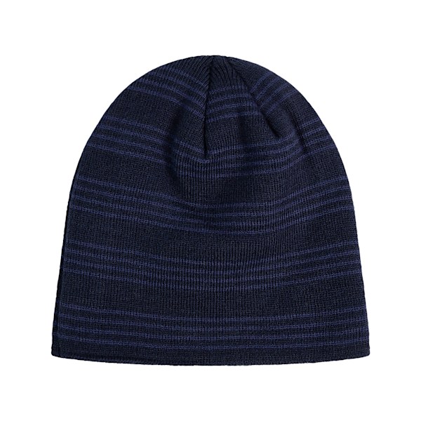 Canterbury Striped Beanie One Size Navy Navy One Size