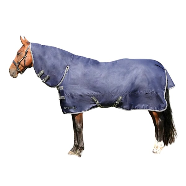 StormX Empra 100 Combi Combo Neck Hästtäcke Utedäck 5´ 9 Marinblå Navy 5´ 9